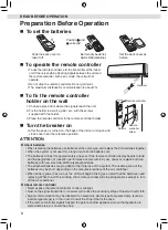 Preview for 10 page of Daikin FTHF50VVMV Operation Manual