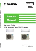 Daikin FTK Series Service Manual preview