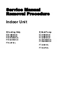 Preview for 2 page of Daikin FTK18NMVJU Service Manual