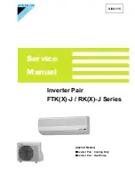 Preview for 1 page of Daikin FTK25JVE9 Service Manual