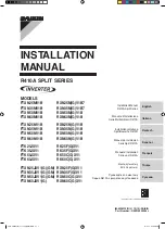 Daikin FTK25JXV1 Installation Manual предпросмотр