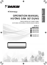 Preview for 1 page of Daikin FTKB25WAVMV Operation Manual