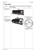 Preview for 5 page of Daikin FTKC09QV2S Removal Procedure