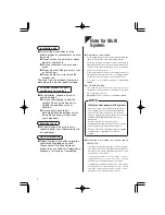 Предварительный просмотр 4 страницы Daikin FTKD Operation Manual