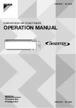 Preview for 1 page of Daikin FTKF35UV16U Operation Manual