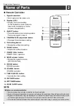 Предварительный просмотр 4 страницы Daikin FTKF35UV16U Operation Manual