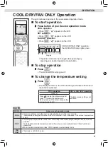 Preview for 11 page of Daikin FTKM09WV2S Operation Manual