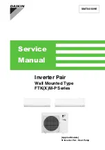 Предварительный просмотр 1 страницы Daikin FTKM18PVMK Service Manual