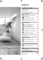 Preview for 3 page of Daikin FTKM20WVMA Operation Manual