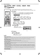 Предварительный просмотр 14 страницы Daikin FTKM20WVMA Operation Manual