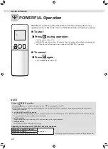 Preview for 24 page of Daikin FTKM20WVMA Operation Manual