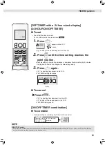 Предварительный просмотр 27 страницы Daikin FTKM20WVMA Operation Manual