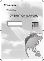 Daikin FTKM25XVMG Operation Manual preview