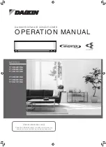 Daikin FTKM50WVMA Operation Manual предпросмотр