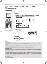 Предварительный просмотр 14 страницы Daikin FTKM50WVMA Operation Manual