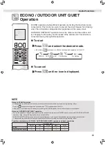 Предварительный просмотр 25 страницы Daikin FTKM50WVMA Operation Manual