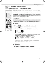 Preview for 15 page of Daikin FTKM85PAVMA Operation Manual