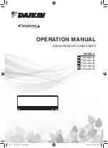 Daikin FTKQ09XV2S Operation Manual preview