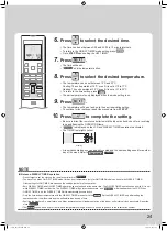 Preview for 25 page of Daikin FTKS50LVMA Operation Manual