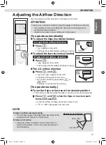 Предварительный просмотр 13 страницы Daikin FTKY25WAVMV Operation Manual