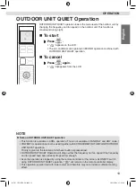 Предварительный просмотр 21 страницы Daikin FTKY25WAVMV Operation Manual