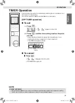 Preview for 23 page of Daikin FTKY25WAVMV Operation Manual