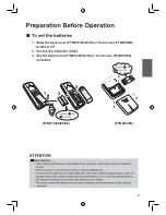 Preview for 11 page of Daikin FTNE15MV14 Operation Manual And Installation Manual