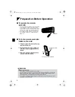 Preview for 10 page of Daikin FTS20BVMB Operation Manual