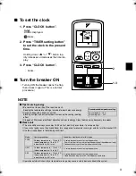 Preview for 11 page of Daikin FTS50BVMB Operation Manual