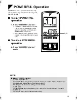 Preview for 15 page of Daikin FTS50BVMB Operation Manual