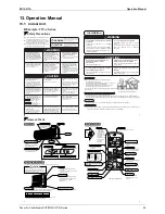 Preview for 1 page of Daikin FTX-J Series Operational Manual