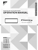 Preview for 1 page of Daikin FTX09NMVJU Operation Manual