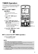 Предварительный просмотр 17 страницы Daikin FTX20J3V1B Operation Manual