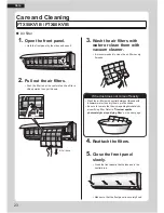 Preview for 24 page of Daikin FTX20KV1B Operation Manual