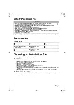 Preview for 4 page of Daikin FTX25KNV1B Installation Manual