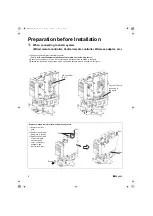 Предварительный просмотр 6 страницы Daikin FTX25KNV1B Installation Manual