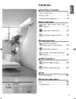 Предварительный просмотр 3 страницы Daikin FTX30NVJU Operation Manual