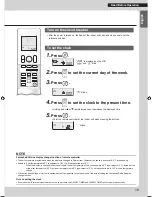 Предварительный просмотр 11 страницы Daikin FTX30NVJU Operation Manual