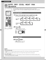 Preview for 12 page of Daikin FTX30NVJU Operation Manual