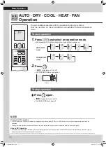 Предварительный просмотр 12 страницы Daikin FTX30WVJU9 Operation Manual