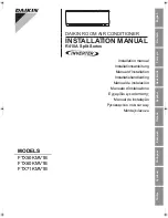 Preview for 1 page of Daikin FTX50KMV1B Installation Manual