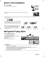 Preview for 14 page of Daikin FTX50KMV1B Installation Manual