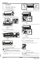 Предварительный просмотр 5 страницы Daikin FTXA25BB/RXA25A Installation Manual