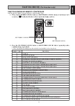 Предварительный просмотр 11 страницы Daikin FTXB50C Operating Manual