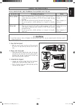 Preview for 17 page of Daikin FTXB50CV1B Installation Manual