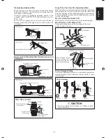 Предварительный просмотр 11 страницы Daikin FTXC25AV1B Installation And Maintenance Manual