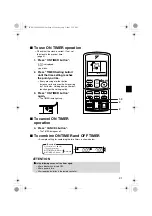 Preview for 22 page of Daikin FTXD50BVMA Operation Manual