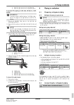 Preview for 9 page of Daikin FTXF20C5V1B Installation Manual