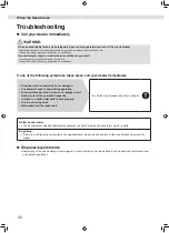 Preview for 26 page of Daikin FTXF20WVMA Operation Manual