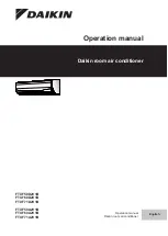 Предварительный просмотр 1 страницы Daikin FTXF50A2V1B Operation Manual